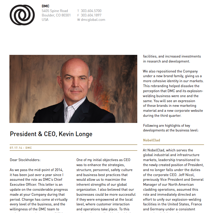 Overview Dynamic Materials